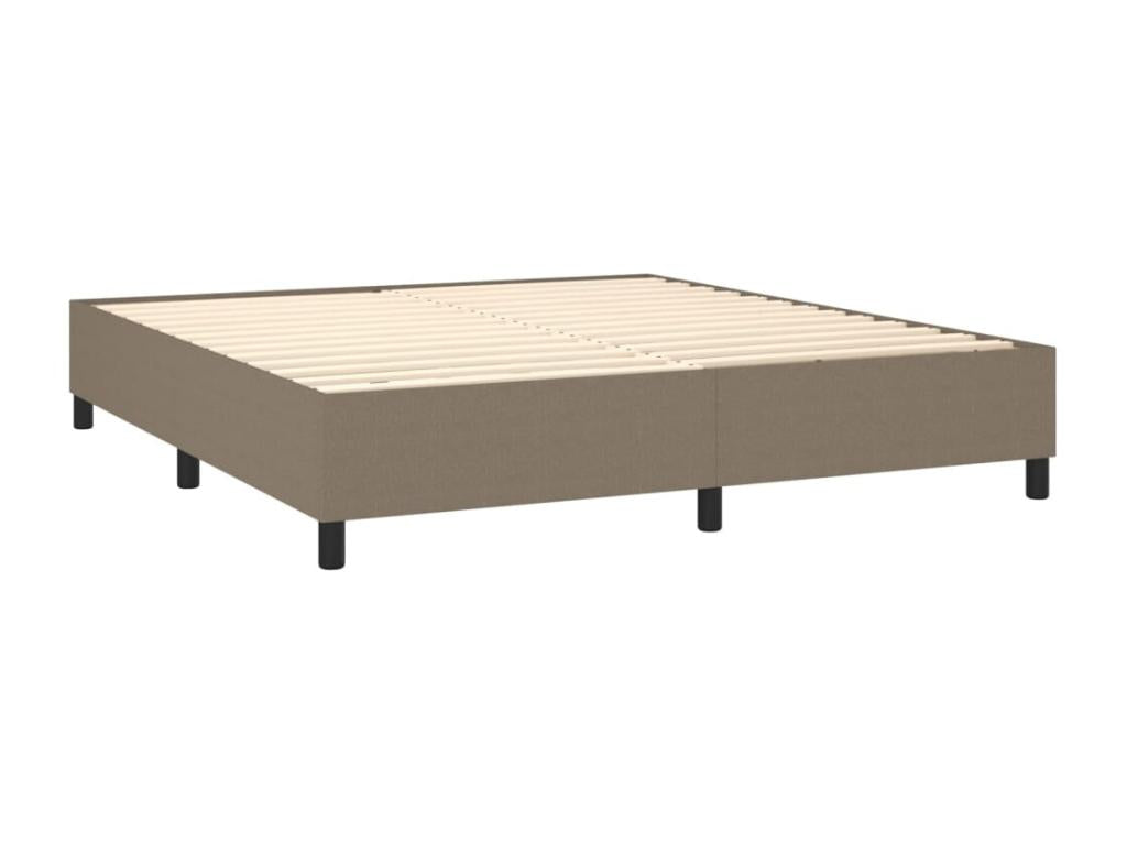 Upholstered bed base with Dormeva mattress 180x200 cm Fabric YSBK41801
