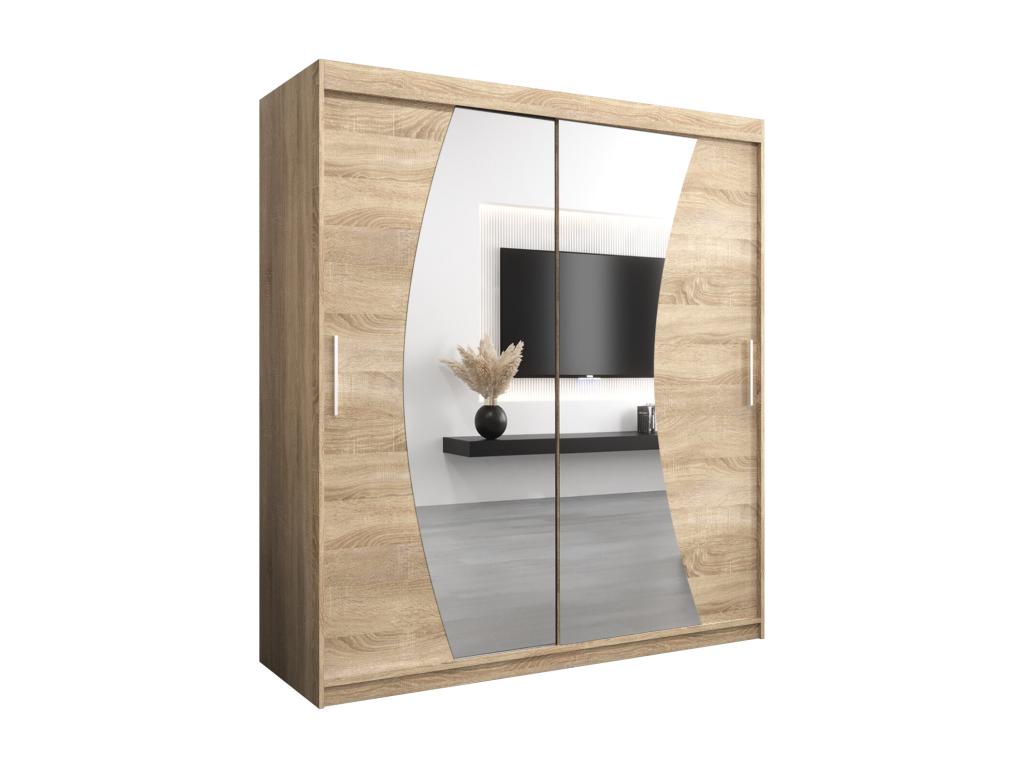 Zensova Sliding Door Wardrobe 200/180/62 2 doors Zensova SSTI54654