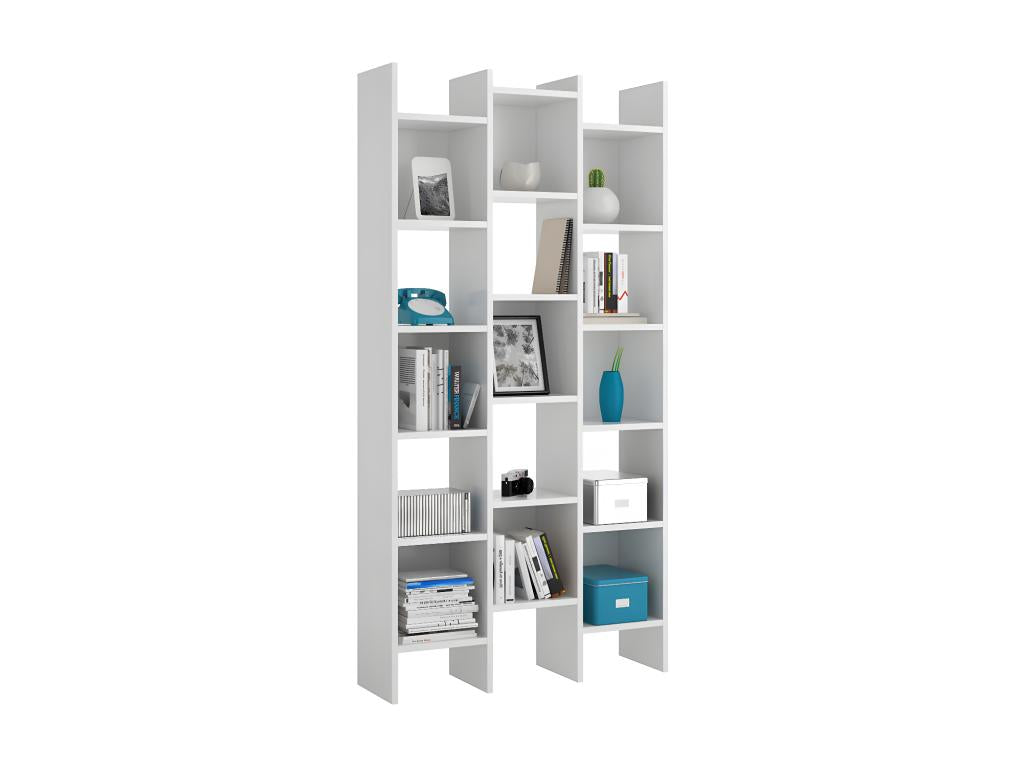 9-niche shelf, white - Dormeva - W 96 x D 25 x H 192 cm WPFV31672