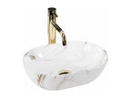 Dormeva Mini Shiny Aiax White Countertop Washbasin EEVY40130