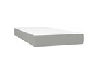 Dormeva bed base with light grey mattress 80x200 Fabric FEYA55798