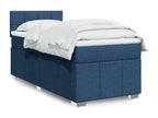 Dormeva bed base with mattress, blue, 100x200 cm, fabric, CPWO70546