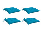 Pallet cushions, set of 4, light blue, 50x50x7 cm, Dormeva fabric FAHH83044