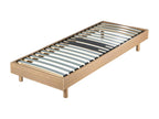 Dormeva decorative bed base with legs, 90x190 cm - Dormeva 18 Dormeva wood - Medium oak - H- 13 cm CLOI29303