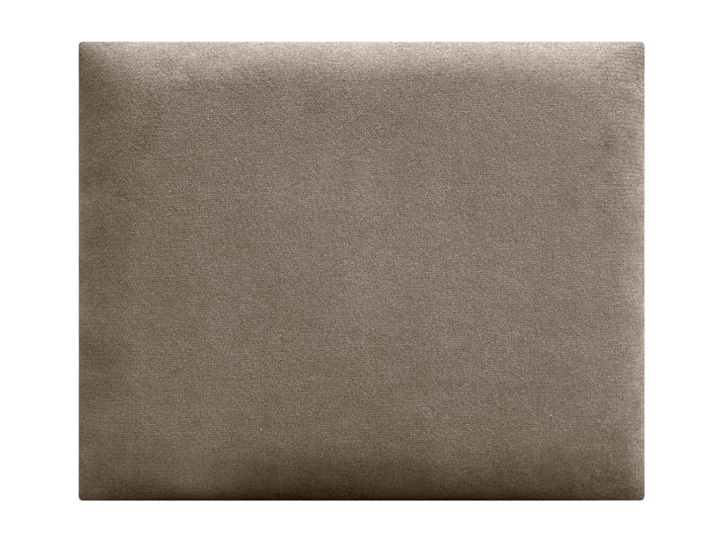 Dormeva Upholstered Headboard in Dormeva Fabric, Composed of Interchangeable Self-Adhesive Bed Panels for Luxury Bedroom, Earth, 120 cm JJNL88931