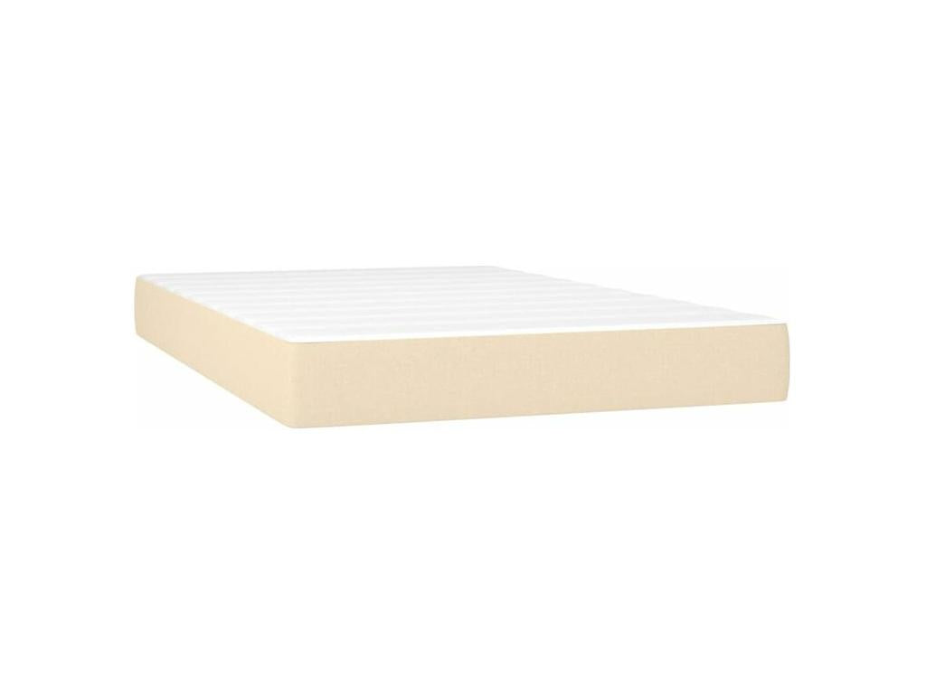 Dormeva bed base with cream mattress 120x200 Fabric YFSD38123