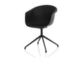 Set of 2 Dormeva black office chairs RCTH49002
