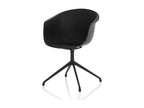 Set of 2 Dormeva black office chairs RCTH49002