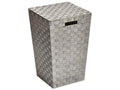 Dormeva woven polyester fabric laundry basket with lid, H 53 cm IDWH90784